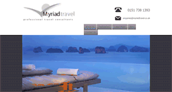 Desktop Screenshot of myriadtravel.co.uk